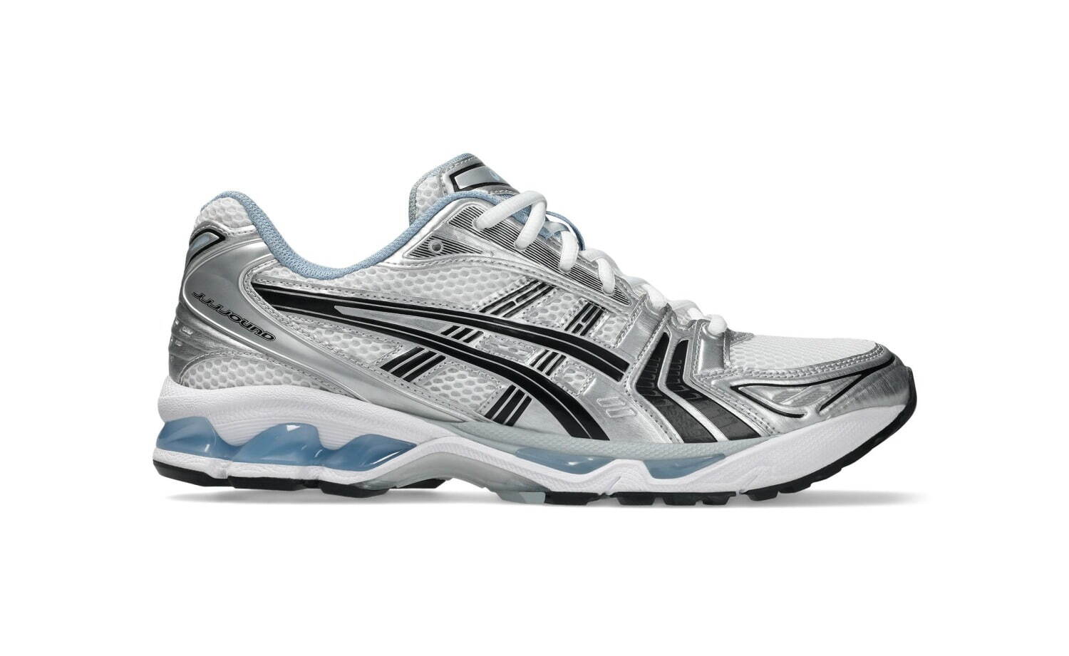 新品　ジョウンド　JJJJound×Asics　希少なコラボ限定ゲルカヤノ１４ アシックス×ジョウンド「ゲルカヤノ 14」スニーカー、イエロー