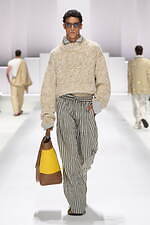 ドルチェ＆ガッバーナ 2026年春夏メンズコレクション - 部屋から外へ、エレガントに着るパジャマ｜写真46