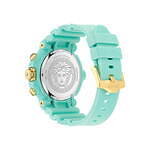 ヴェルサーチェ“メデューサ輝く”クロノグラフ腕時計、パステルブルーやピンクで｜写真8