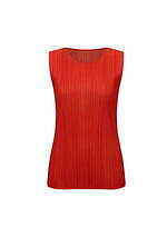 プリーツ プリーズ イッセイ ミヤケの服をまとった女性をカラフルに描いたタンクトップ＆ワンピース｜写真27