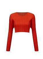 プリーツ プリーズ イッセイ ミヤケの服をまとった女性をカラフルに描いたタンクトップ＆ワンピース｜写真22