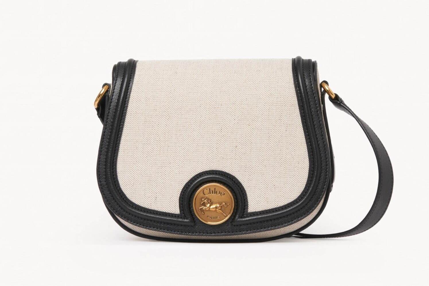 Chloe 「ホースメダル」スモールカゴバッグ top.jpg