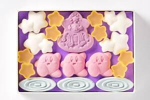 鶴屋吉信×「星のカービィ」和菓子が再び、“くるくる”踊るカービィの落雁や星型の琥珀糖など
