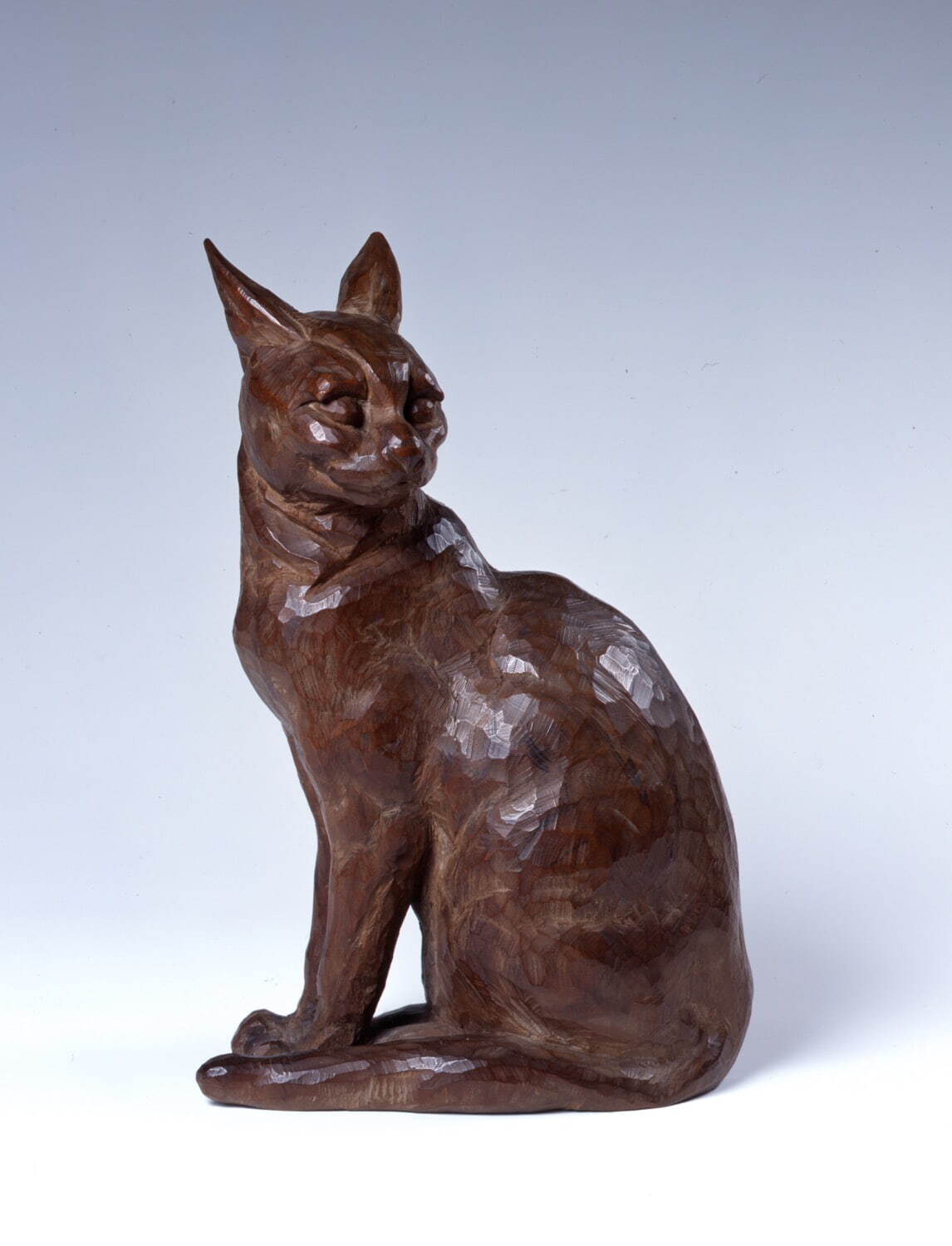 橋本平八 《猫》 大正11年(1922年) 三重県立美術館蔵