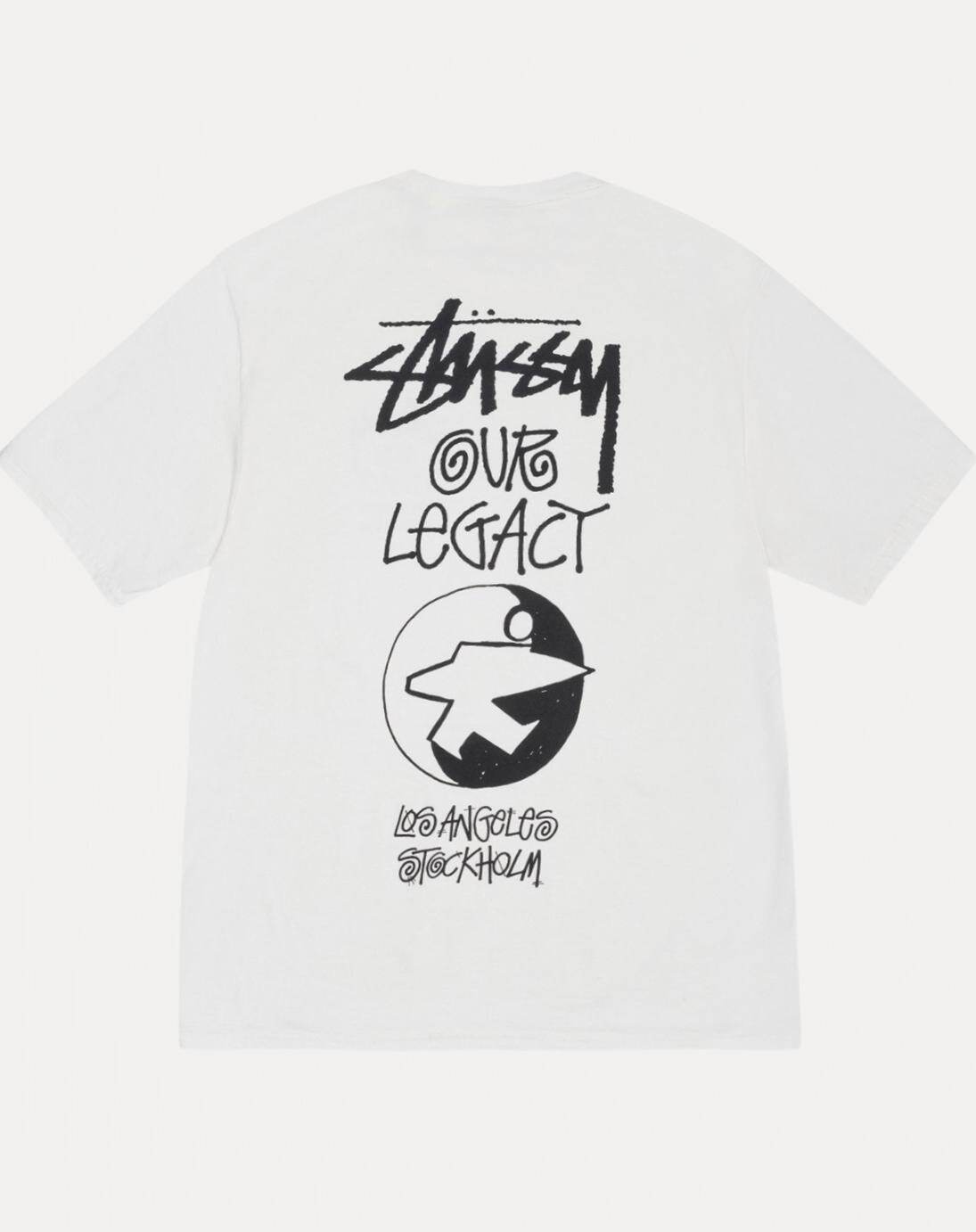 アワー レガシー ワークショップ×ステューシー、ミリタリー風カモ柄Tシャツ＆ロゴ刺繍キャップ｜写真6