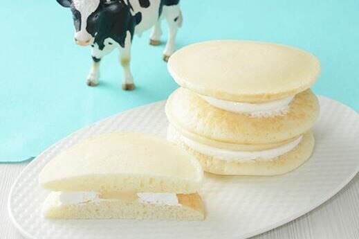 ローソン×生クリーム専門店「ミルク」ふわもちパンケーキ＆すっきりミルクホイップ入りデニッシュ