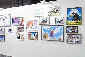 アニメ『ONE PIECE』体験型イベントが大阪で、“400枚超”作画や名場面イラストなど展示