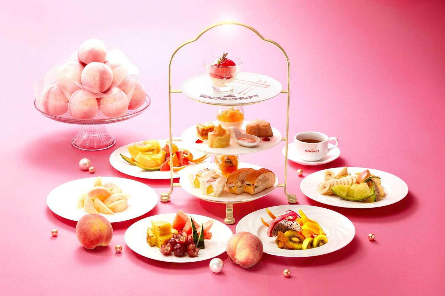 「タカノフルーツティアラ ～サマーピーチ～」1人 5,500円、6歳～12歳 3,300円 ※6歳未満は無料