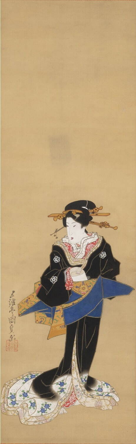 上村松園や鏑木清方、肉筆浮世絵などが一堂に - 企画展「浮世絵