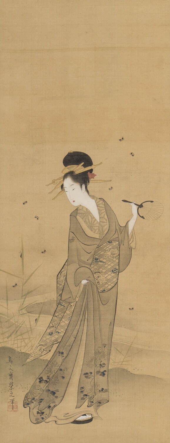 上村松園展と水墨画「青空」｜shiho