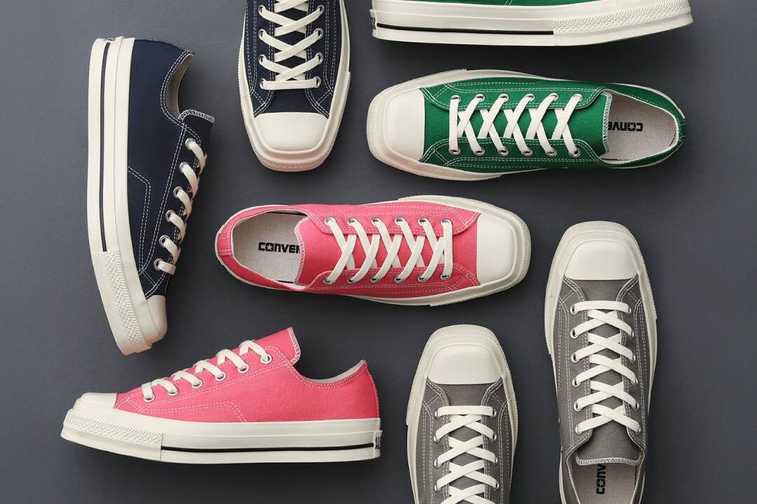 スニーカー スクエアトゥ ハイカット カジュアル コンバース CONVERSE レディース メンズ スニーカー
