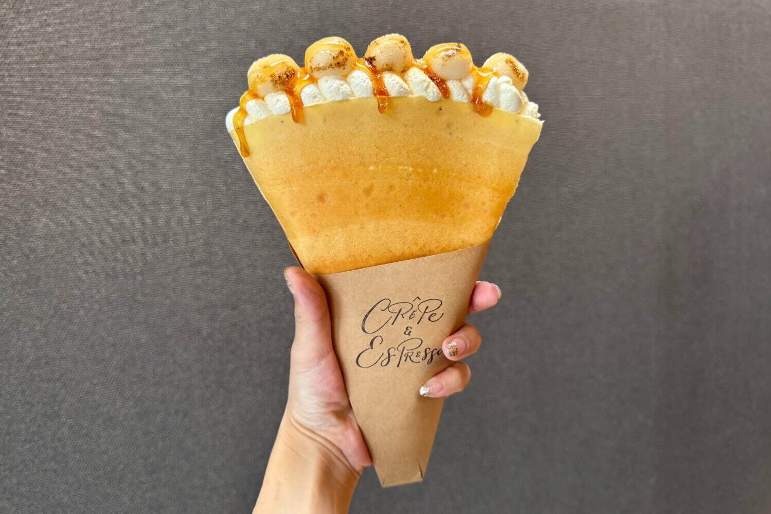 ショップオープン｜クレープ専門店「クレープとエスプレッソと」大阪・天王寺に、もちもち団子×みたらしクリームの限定メニュー