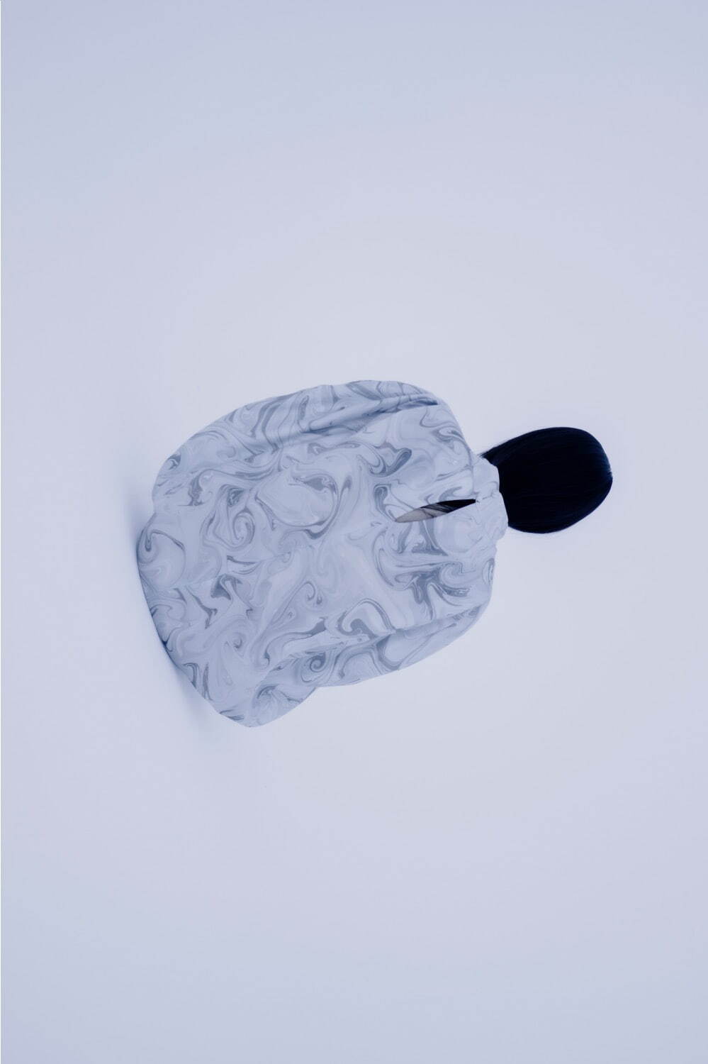 Silk Wool Marbling Dress 324,500円
