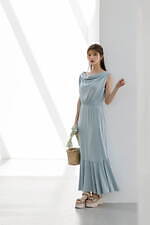 スナイデルの夏ワンピース、ひだまりイエローの刺繍キャミワンピ＆花びら風レイヤードレス｜写真7