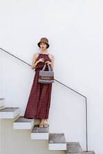 スナイデルの夏ワンピース、ひだまりイエローの刺繍キャミワンピ＆花びら風レイヤードレス｜写真16