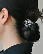 ハリオのヘアゴム、ゆらめく水面＆溶ける霜柱イメージのガラス装飾｜写真9