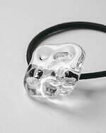 ハリオのヘアゴム、ゆらめく水面＆溶ける霜柱イメージのガラス装飾｜写真8