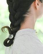 ハリオのヘアゴム、ゆらめく水面＆溶ける霜柱イメージのガラス装飾｜写真6