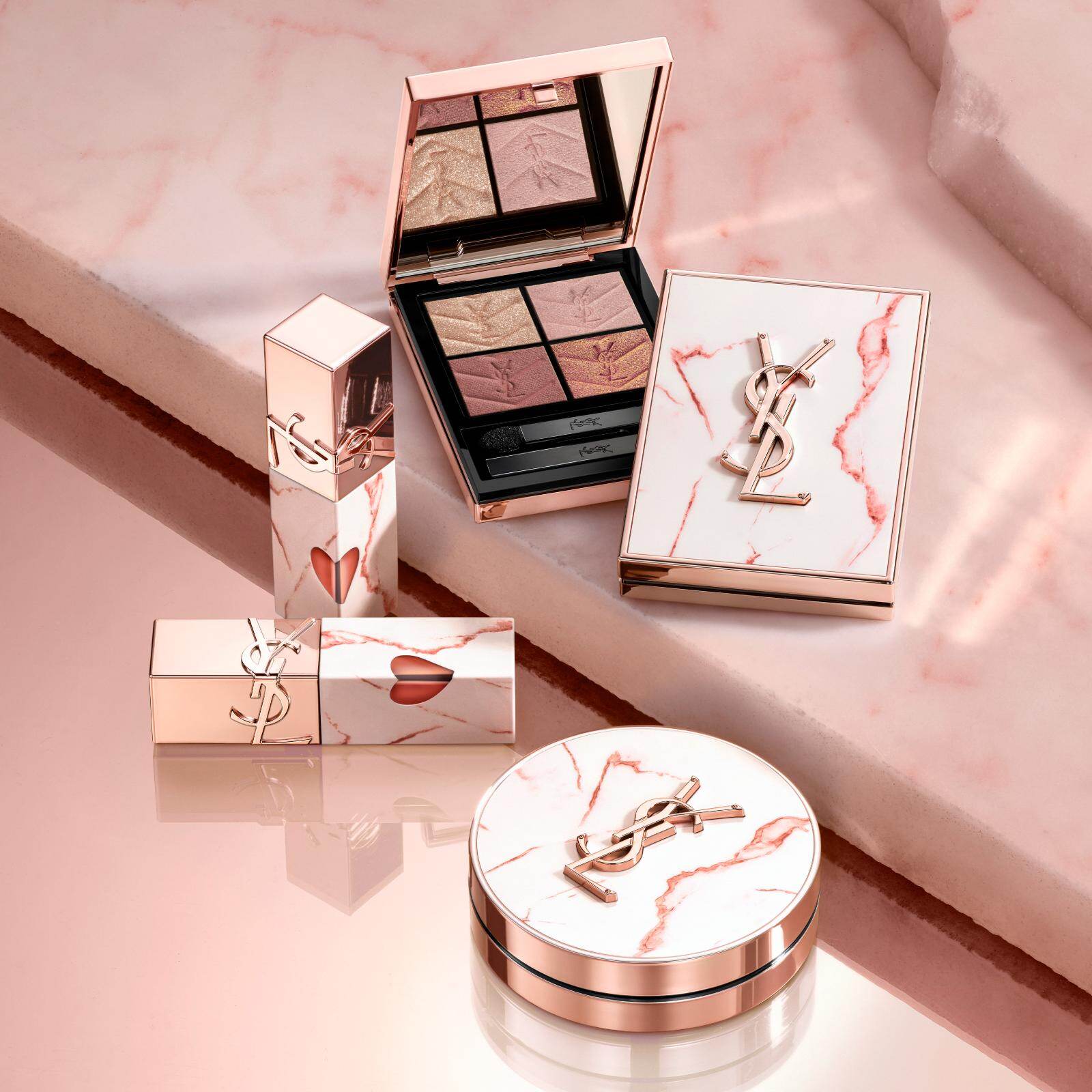 イヴ・サンローラン(Yves Saint Laurent) ピンクマーブル｜写真1