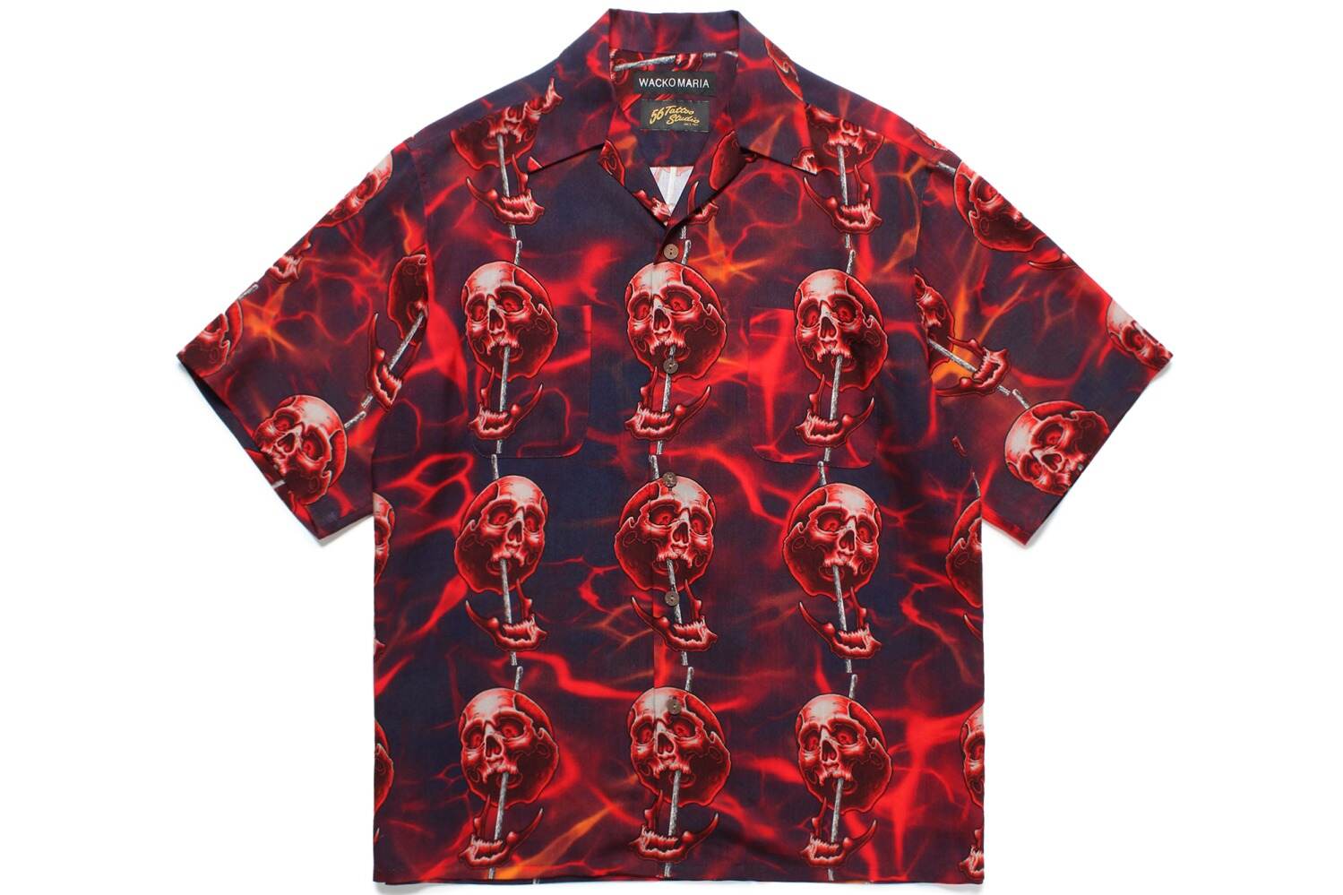 WACKO MARIA 悪魔のいけにえ アロハシャツ WACKO MARIA - 新品 WACKOMARIA 悪魔のいけにえ テキサス