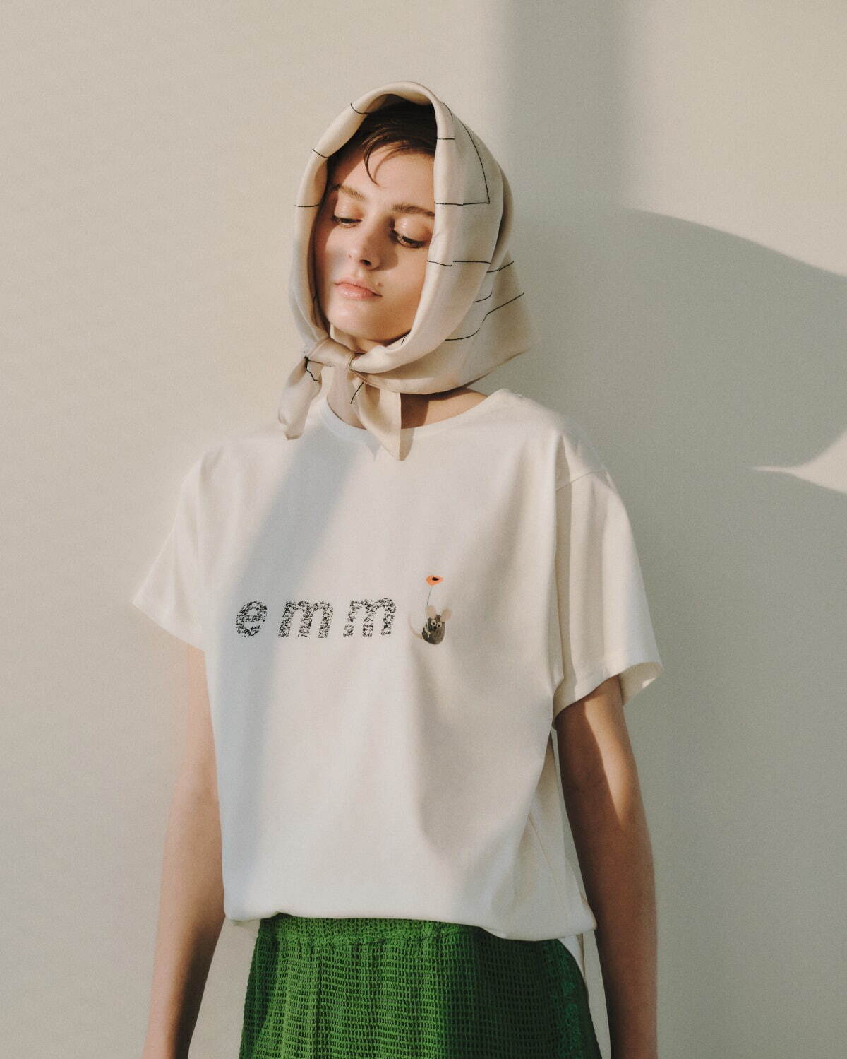 エミ ロゴグラフィックTシャツ 9,680円