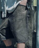 アンセルム“ダメージ加工”のペインターデニムショーツ、1LDK限定で｜写真11