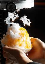 六本木のラトリエ ドゥ ジョエル・ロブション初のかき氷、瑞々しいマンゴー果肉×ココナッツのエスプーマ｜写真1