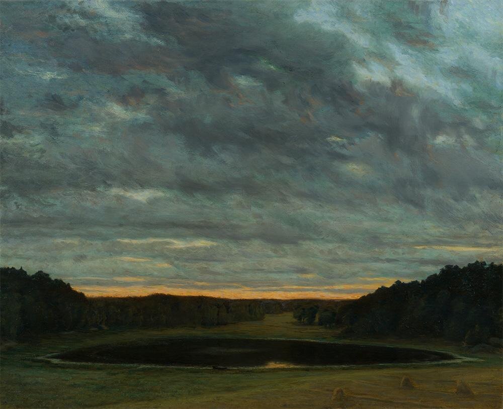 エウシェーン王子《静かな湖面》1901年 油彩、カンヴァス スウェーデン国立美術館蔵 Photo: Anna Danielsson / Nationalmuseum