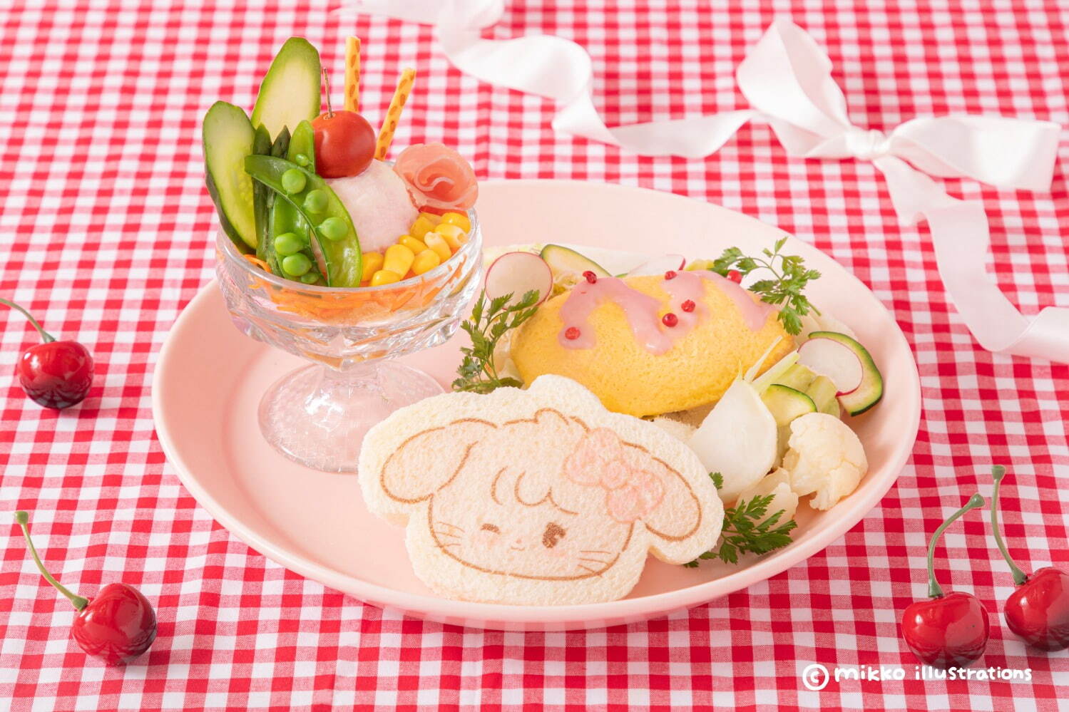 キャミーのサンドイッチプレート 1,890円