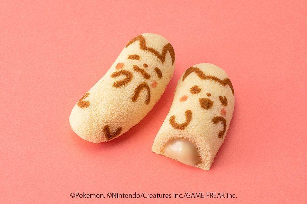 「ピカチュウ東京ばな奈」JR東京駅の限定ショップで、イーブイのはみ出しクッキーサンド缶も