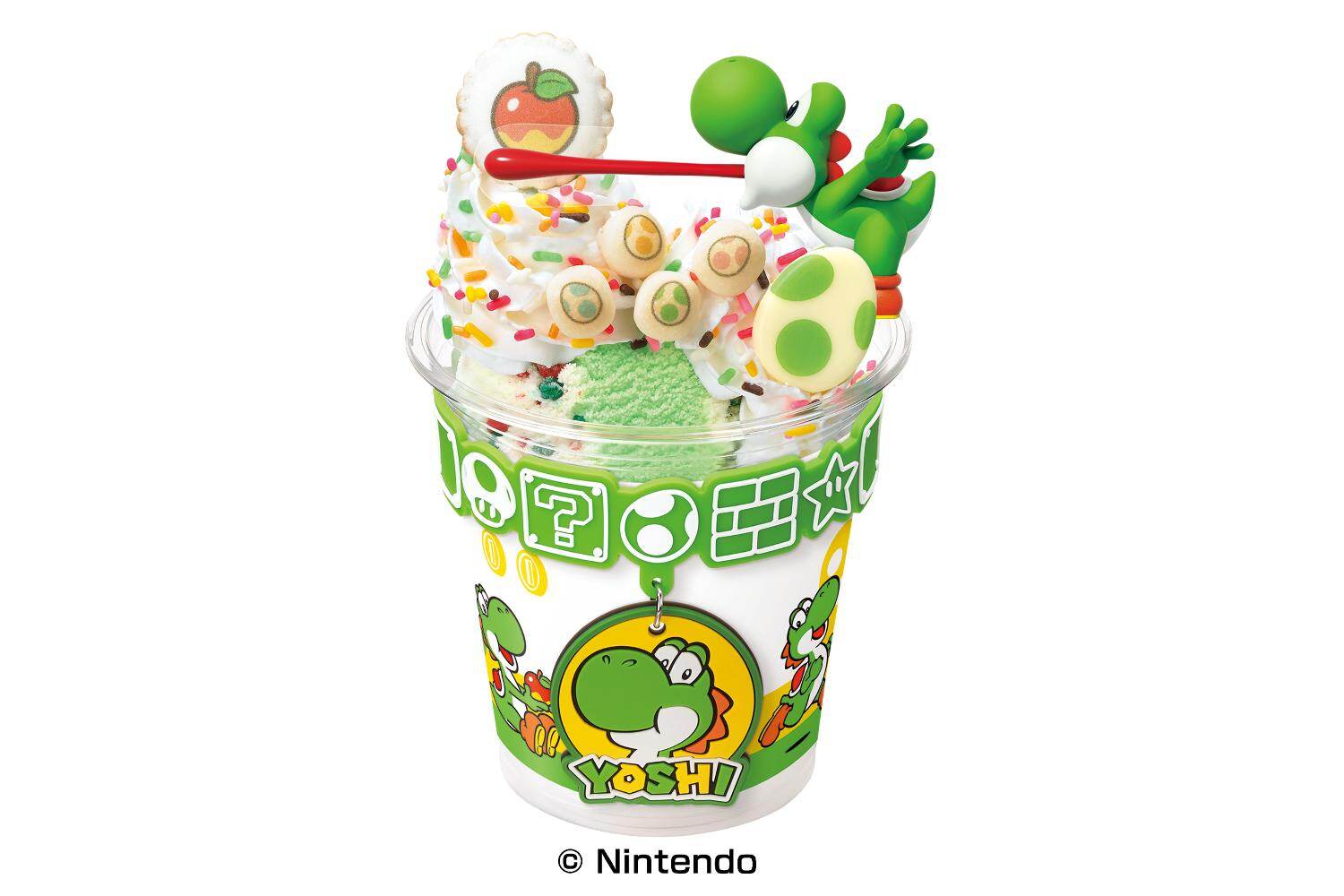 サーティワン「スーパーマリオ」マリオ着想アップルやグレープ