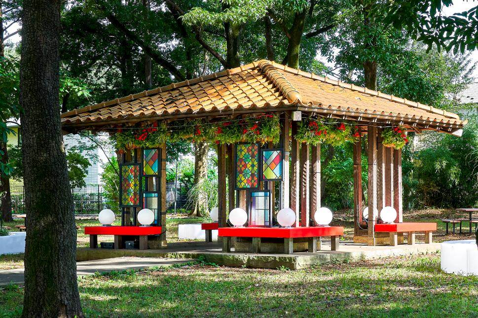 小金井公園「花と光のムーブメント」江戸から昭和へ、移り変わる時代の情緒を表現した夏のライトアップ｜写真11