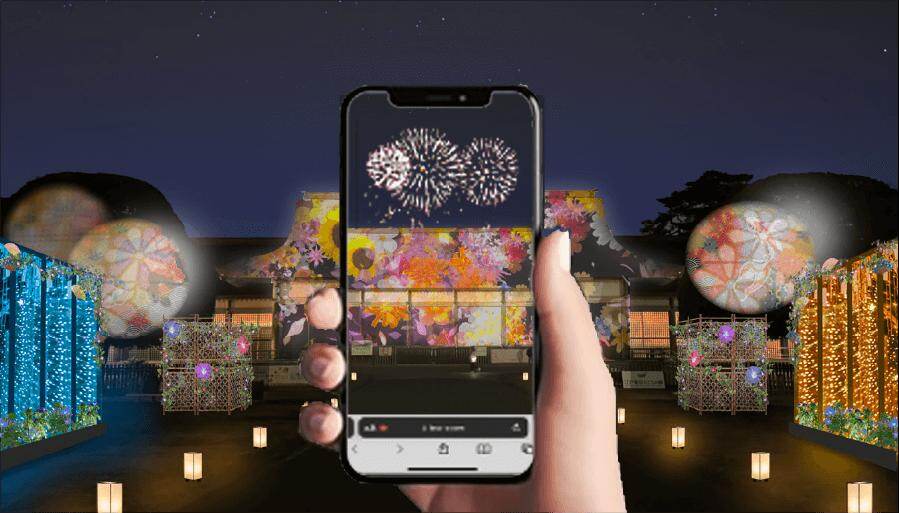 小金井公園「花と光のムーブメント」江戸から昭和へ、移り変わる時代の情緒を表現した夏のライトアップ｜写真30