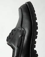 ノンネイティブ×リーガルシューアンドカンパニー、“ゴアテックス搭載”レザーモカシンシューズ｜写真8