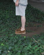 ノンネイティブ×リーガルシューアンドカンパニー、“ゴアテックス搭載”レザーモカシンシューズ｜写真20