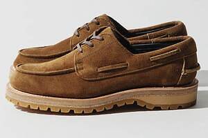 ノンネイティブ×リーガルシューアンドカンパニー、“ゴアテックス搭載”レザーモカシンシューズ