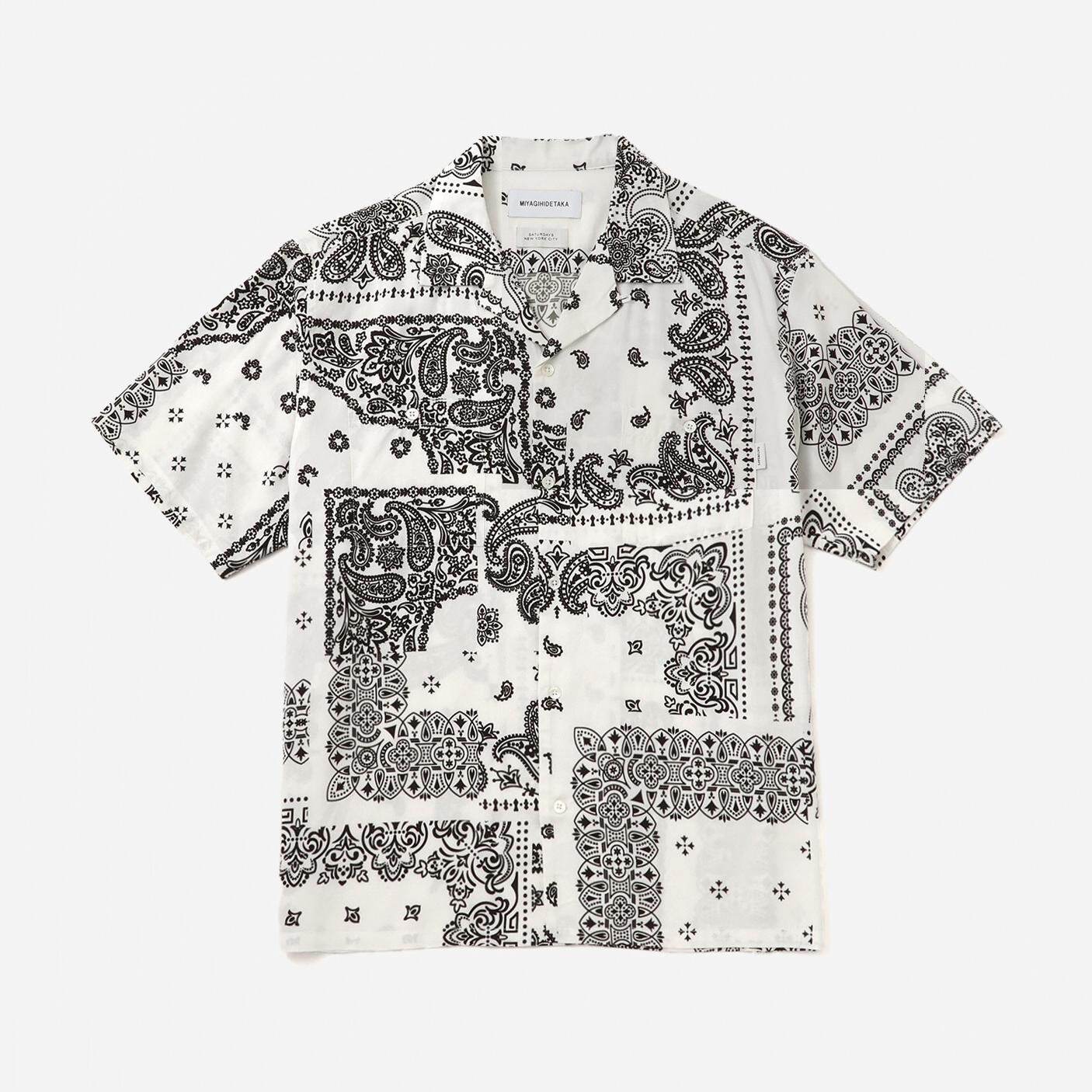 新品 MIYAGIHIDETAKA x Saturdays NYC ブランケット MIYAGIHIDETAKA x Saturdays NYC Bandana Throw ket | Saturdays