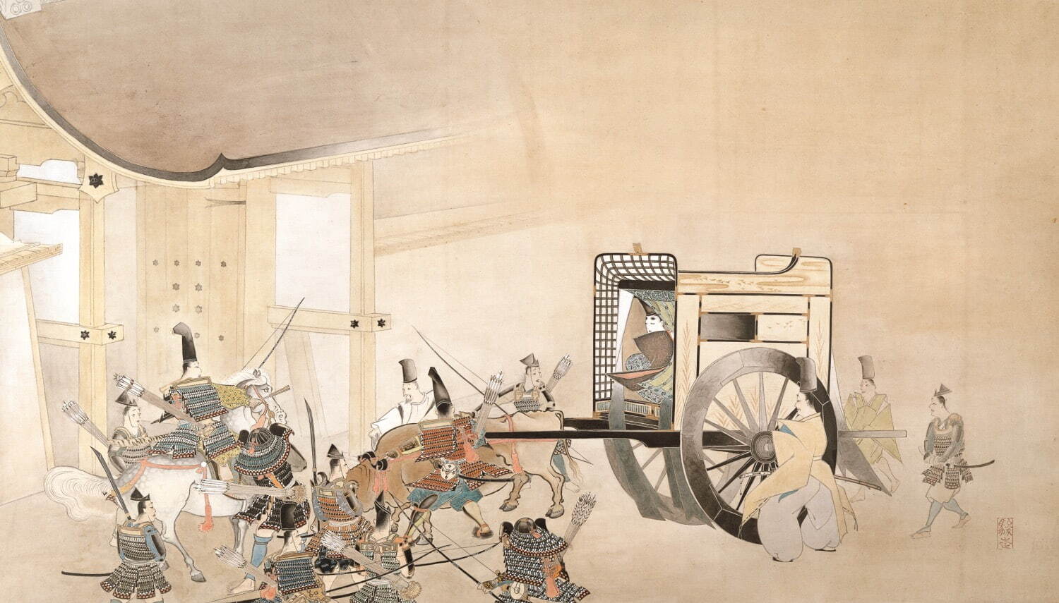 菱田春草 《平重盛》 明治27年(1894年)頃 永青文庫蔵 ［前期展示］