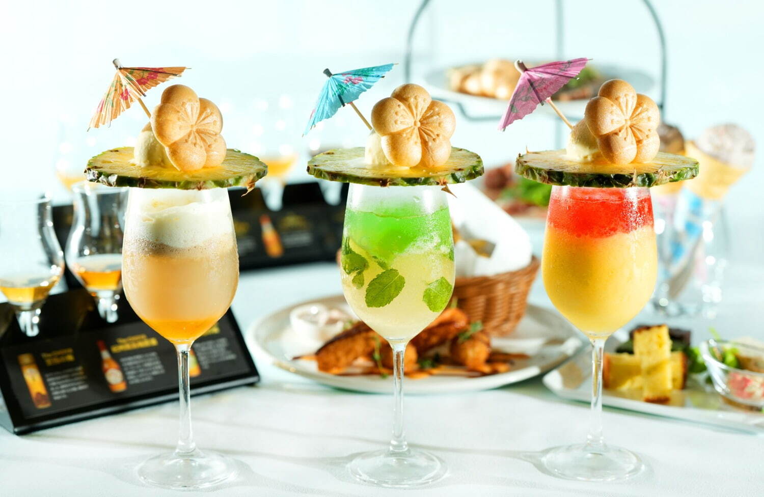 (左から)「ザ チョーヤ フロリスタ アールグレイ」1,500円
「ザ チョーヤ フロリスタ メントール」1,500円
「ザ チョーヤ フロリスタ トロピカル」1,500円