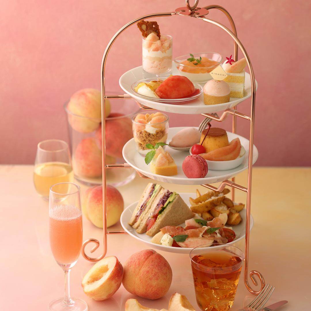 「KIHACHIのアフタヌーンティー ～ピーチスペシャル～」7,700円