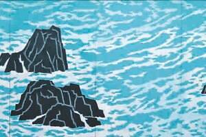 東山魁夷の皇居宮殿壁画《朝明けの潮》大下図全6面を一挙公開する展覧会、長野県立美術館で