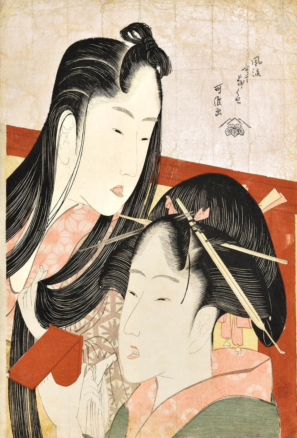 葛飾北斎 《風流無くてなゝくせ ほおずき》 個人蔵 ［前期展示］