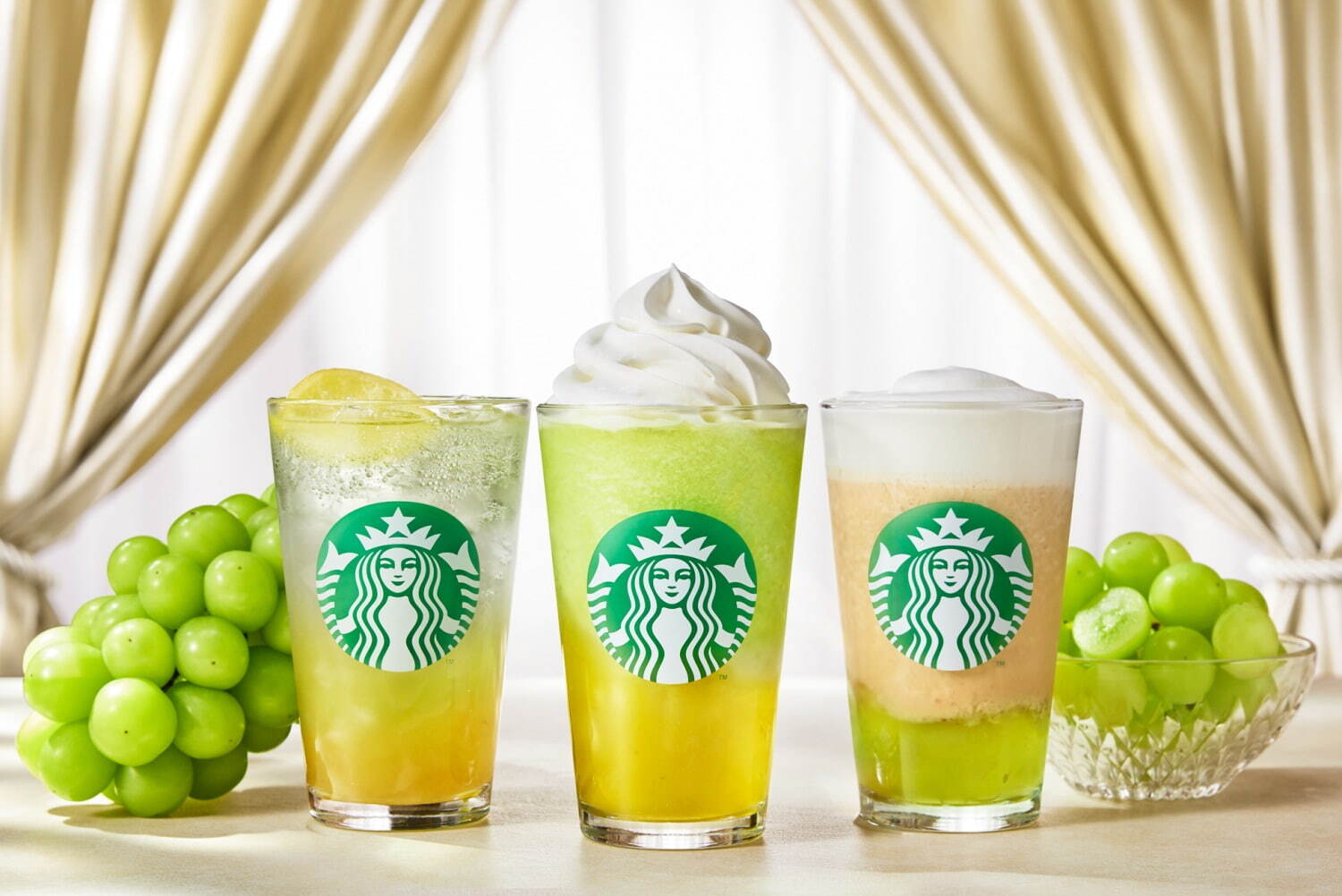 スターバックス(Starbucks Coffee) グラン マスカット フラペチーノ｜写真1