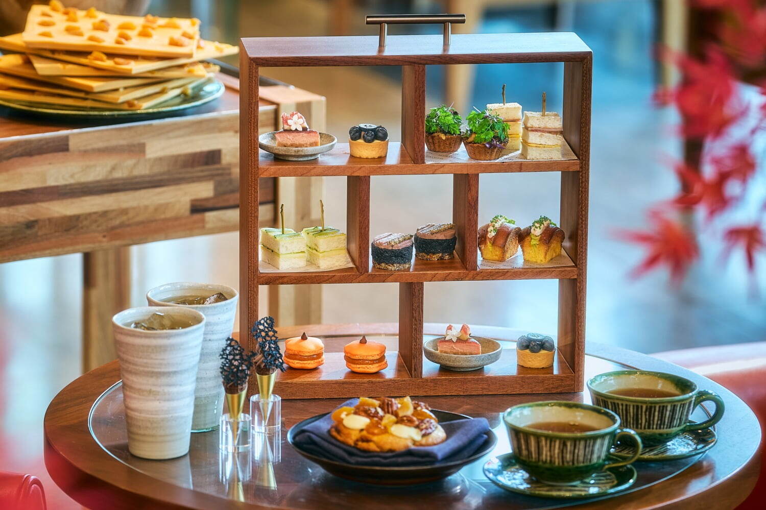 アンダーズ 東京「スイートポテトアフタヌーンティー」さつまいもの濃厚クリームブリュレやいちじくケーキ