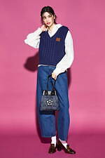 マリークワント“ラメ入り”ツイードカーディガン＆ドット柄チュールワンピース、ベルベットポーチも｜写真5