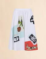 マルニのタンクトップ＆スウェットが“アートなバッグ”に！花刺繍アップリケのスリッポンも｜写真7