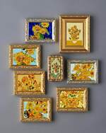 ゴッホ《ひまわり》が並ぶ“ミニチュア美術館”テーマのかぼちゃクッキー缶、青山デカーボから｜写真4