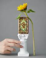 ゴッホ《ひまわり》が並ぶ“ミニチュア美術館”テーマのかぼちゃクッキー缶、青山デカーボから｜写真5