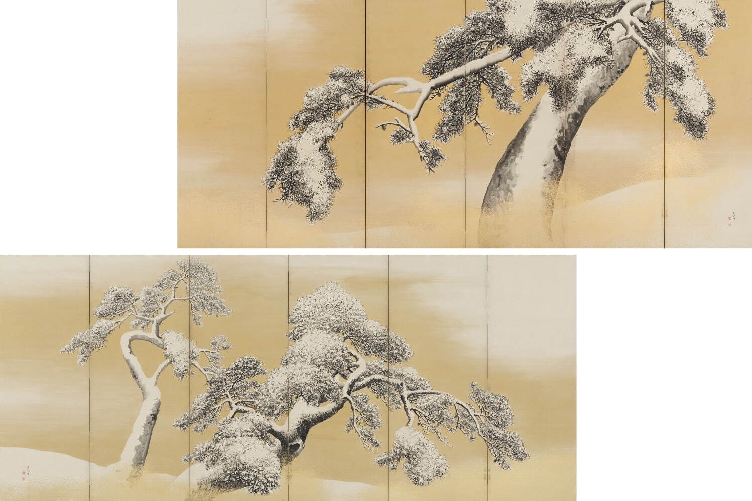 “革新者から巨匠へ”円山応挙の展覧会が東京・三井記念美術館で、屏風の傑作や若冲との合作が一堂に