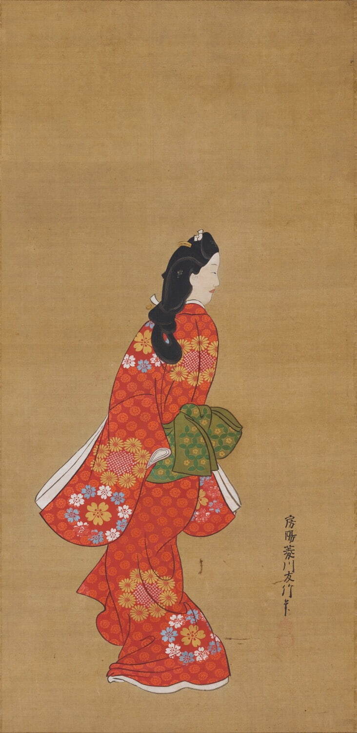 菱川師宣筆 《見返り美人図》 江戸時代 17世紀
東京国立博物館蔵 ［石川県立美術館展示］